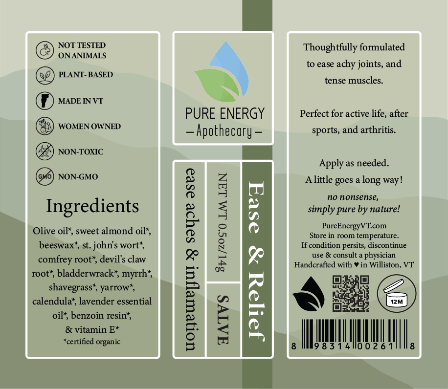 Ease and Relief Salve - Elysium Limited