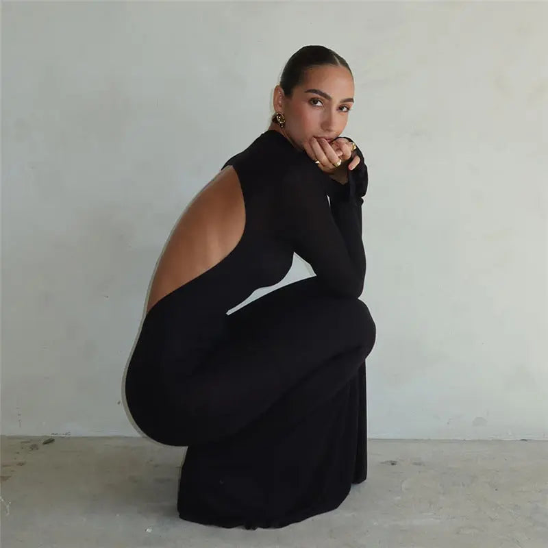 Womens Knit Dress Green Alcestis