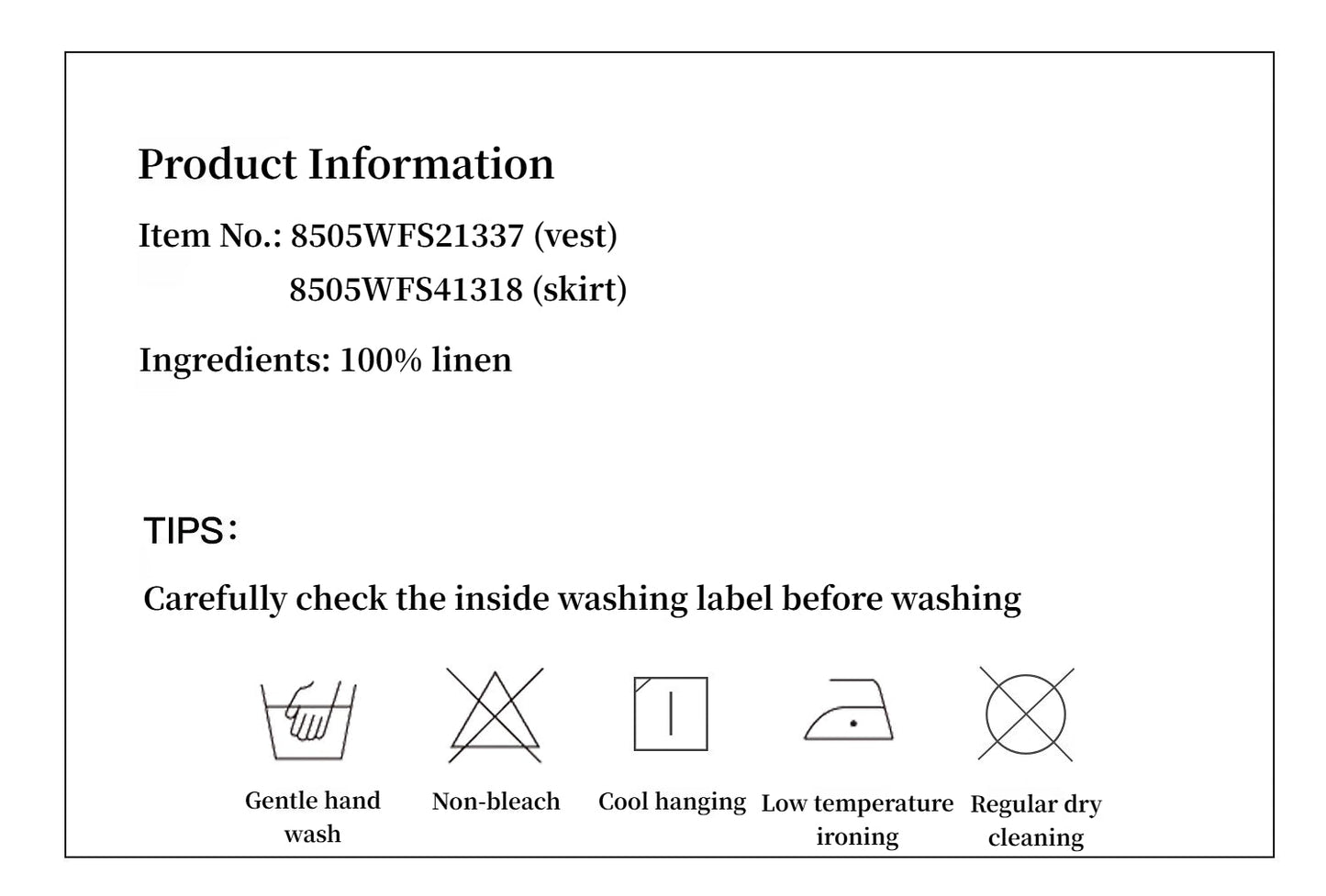 Retro Linen V-neck Halter Vest and Fishtail Hip Skirt Set"Old Money Weekly" - Elysium Limited