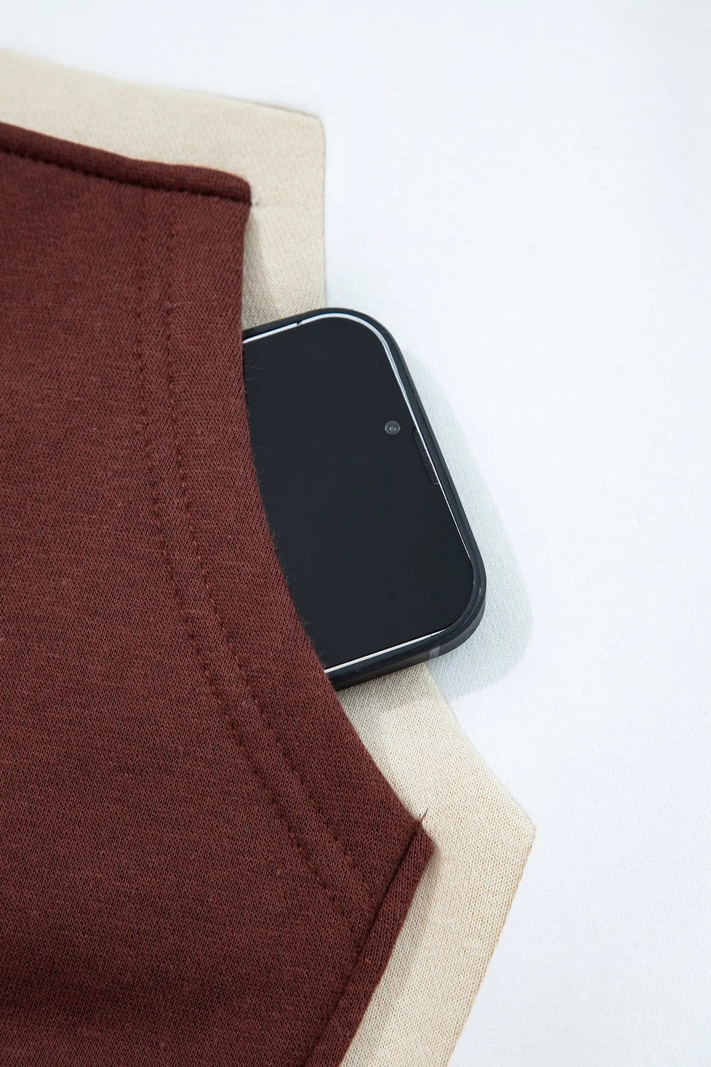 Ariyah Patchwork athleisure Hooded Sweatshirt Threaded Pear