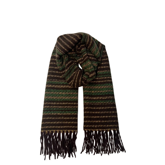 Brown Green Scarf DC-SUSU