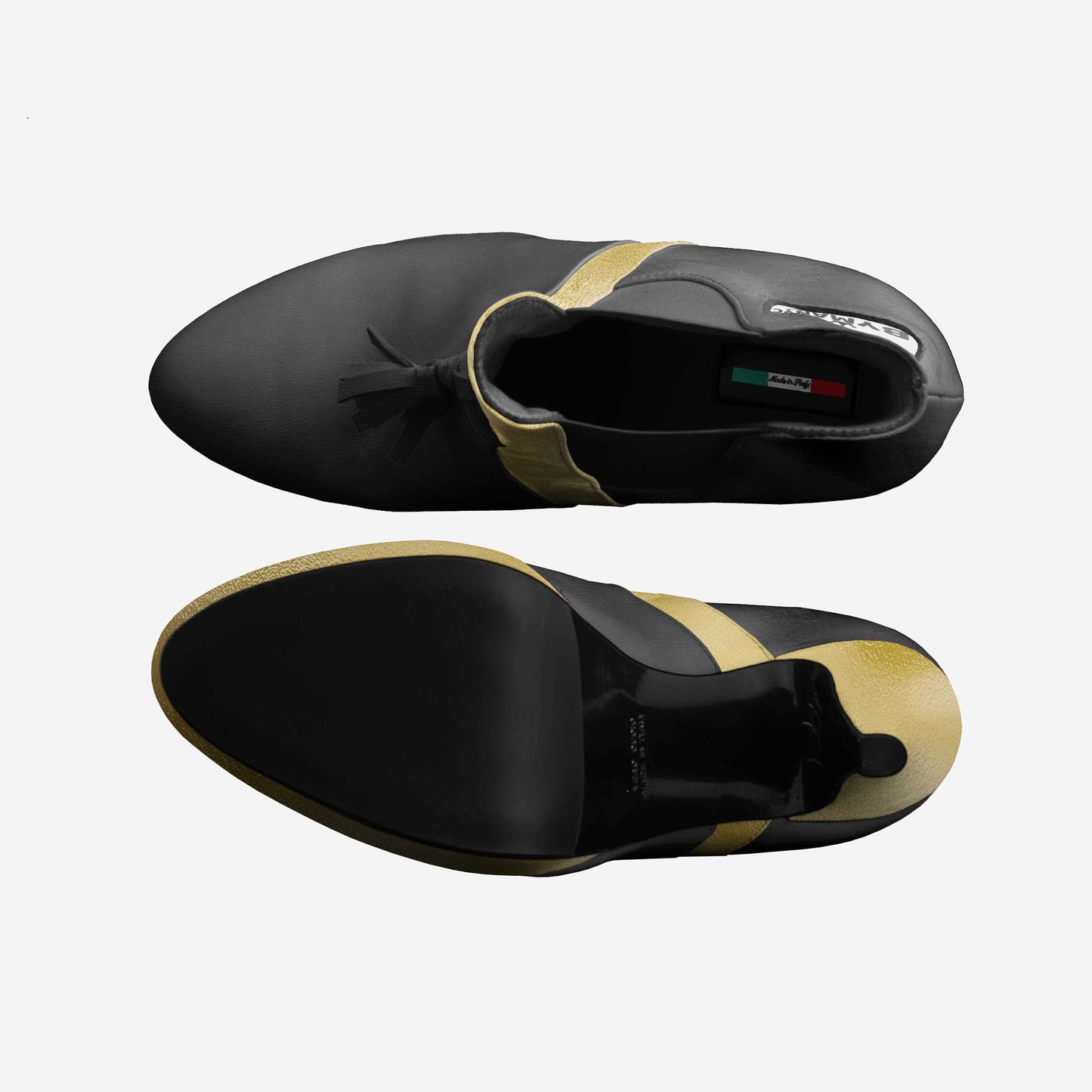 Limited Edition Vegan Over-the-Knee Boots BYMANYC® New York Skyline Black - Elysium Limited