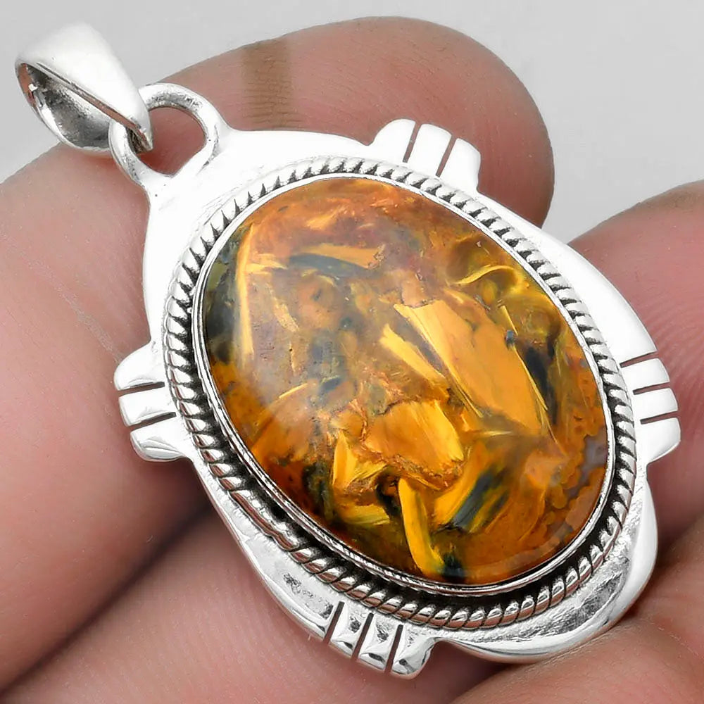 Natural Pietersite - Namibia Pendant P-1463 SDP104518 DESIRE GEM