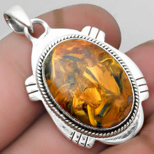 Natural Pietersite - Namibia Pendant P-1463 SDP104518 DESIRE GEM