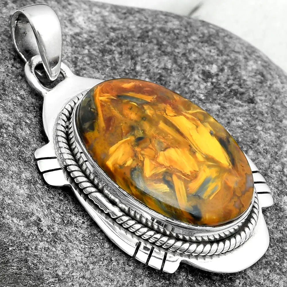 Natural Pietersite - Namibia Pendant P-1463 SDP104518 DESIRE GEM