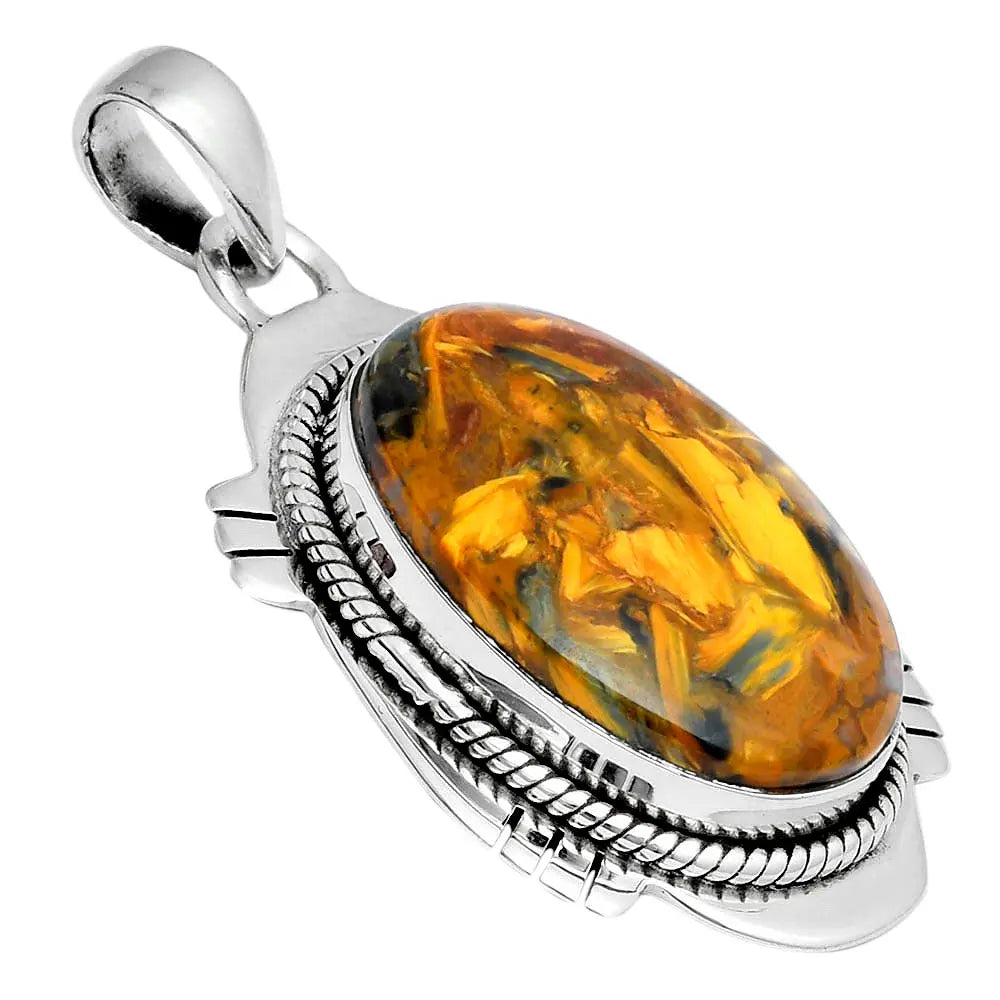 Natural Pietersite - Namibia Pendant P-1463 SDP104518 DESIRE GEM