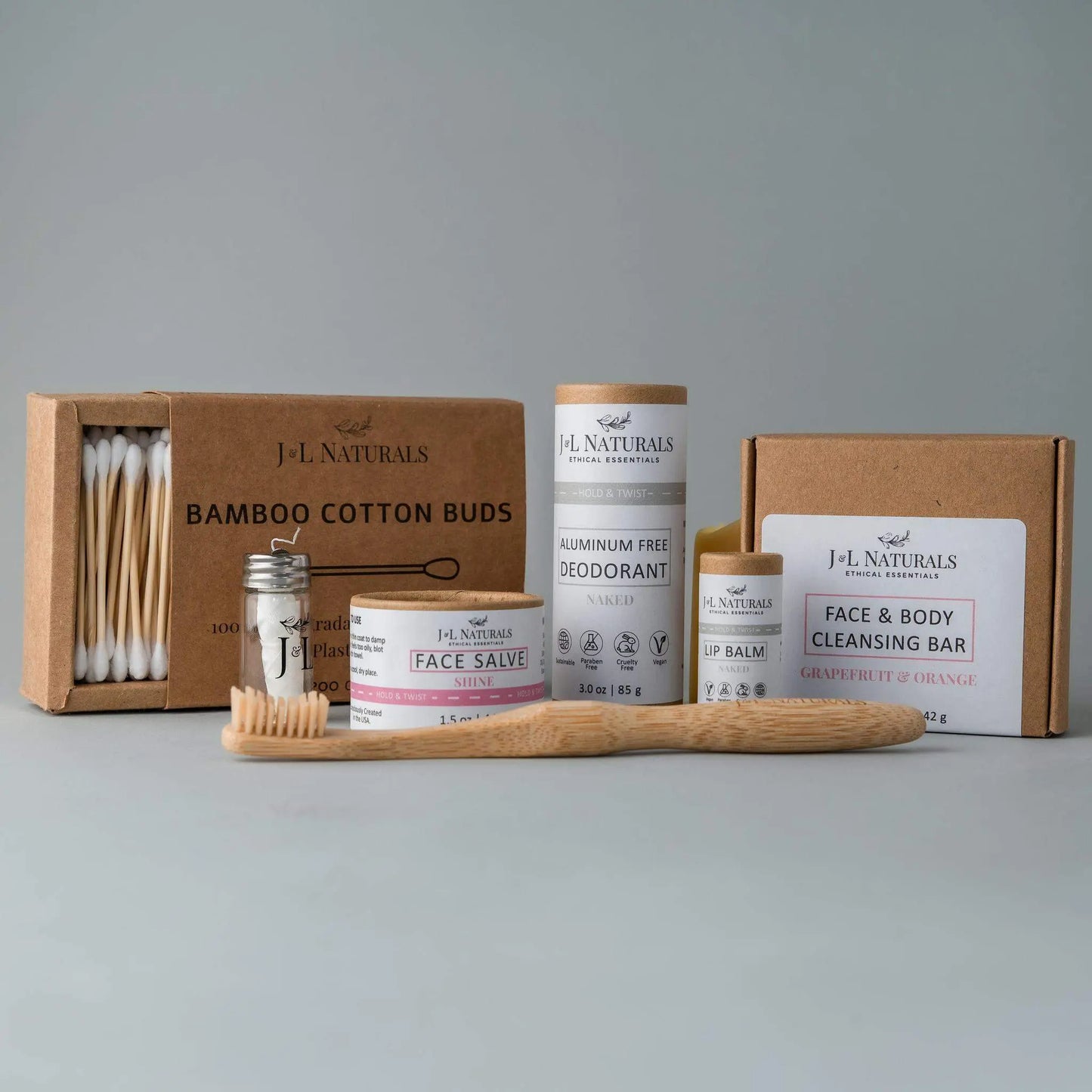 Essentials Self Care Kit (7-Piece Set) Gold Lavender