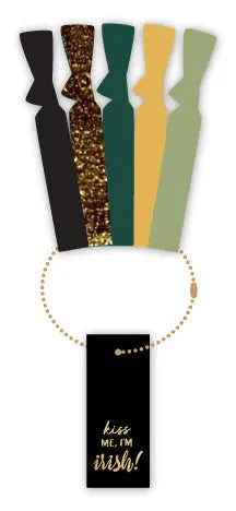 Kiss Me I'm Irish | Seasonal Hair Tie Collection Knotty