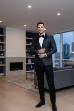 "Amsterdam" Tuxedo Jacket Peak Tux-USA