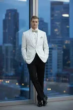 "Brentwood" Ivory Dinner Jacket Tux-USA