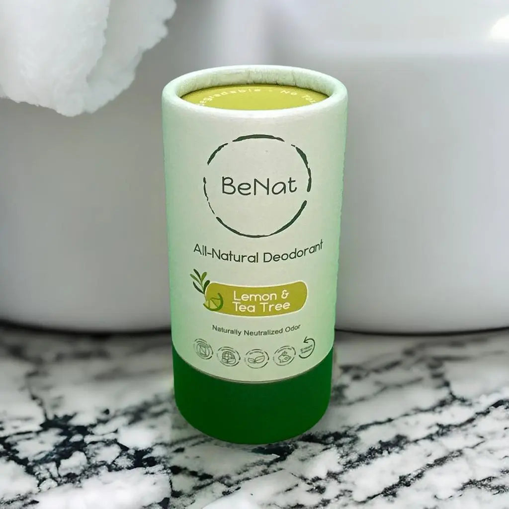 All Natural, Plastic-Free Deodorants DC-BeNat