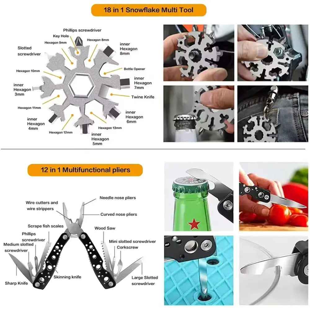 31 Pieces in 1 Bag Survival Gear and Equipment DC-THE CEO